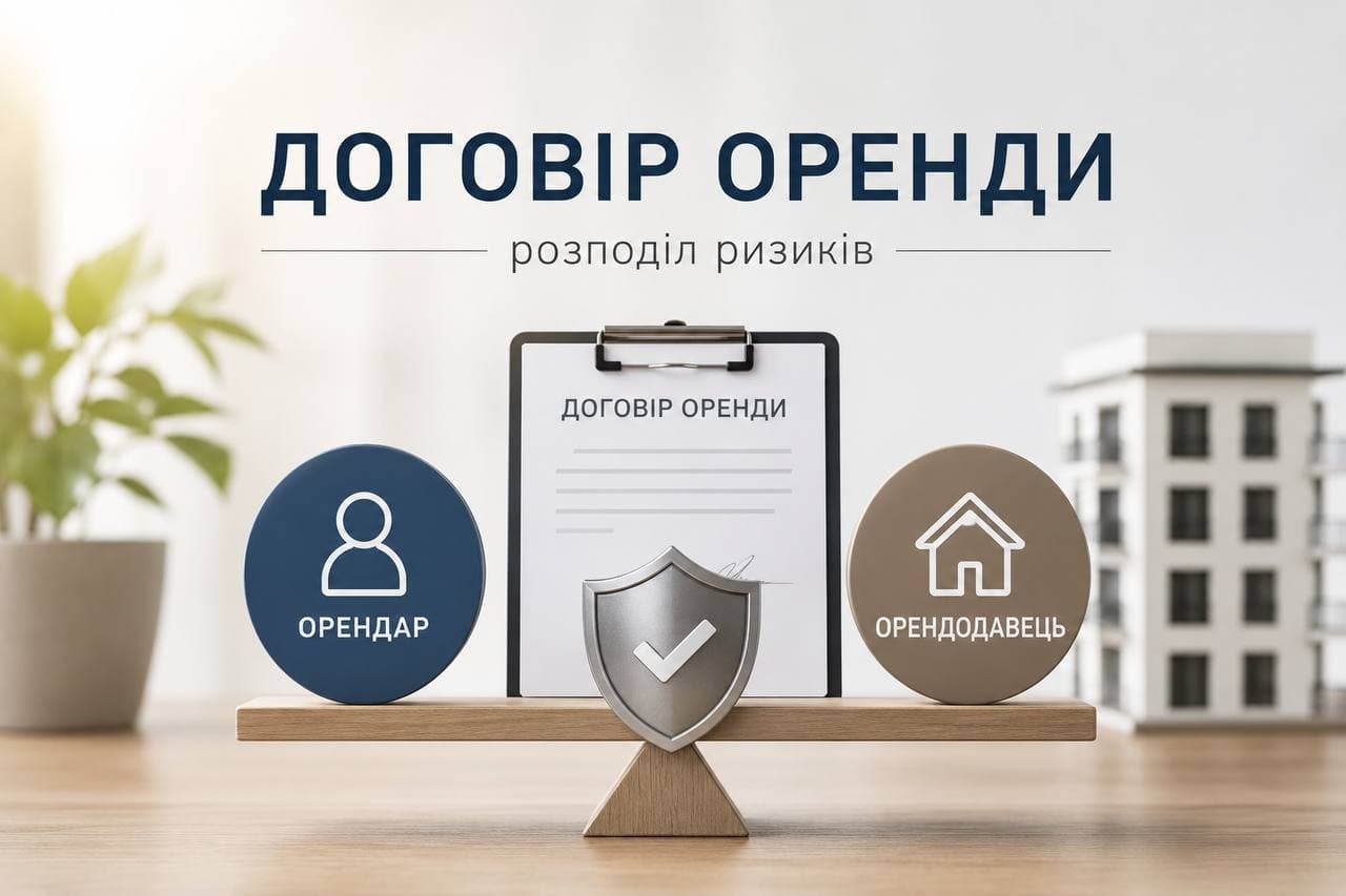 Договори оренди: розподіл ризиків між орендодавцем та орендарем
